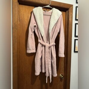 Victoria's Secret Pink Robe with Sherpa Lining